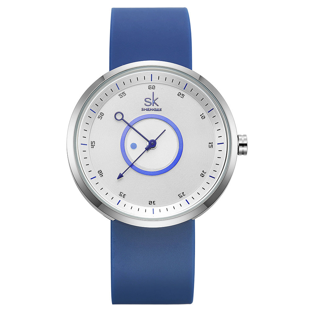 Unisex Circle Sword Hour Watch