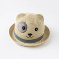 David Bella Children's Straw Hat Fashion Boys Girls Sun Hat Kids Summer Baby Fisherman Hat Cute Hat