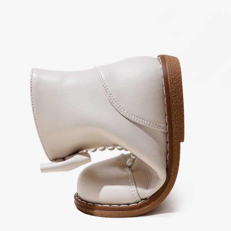 Girls Fashion New Side Zipper Kids Boots