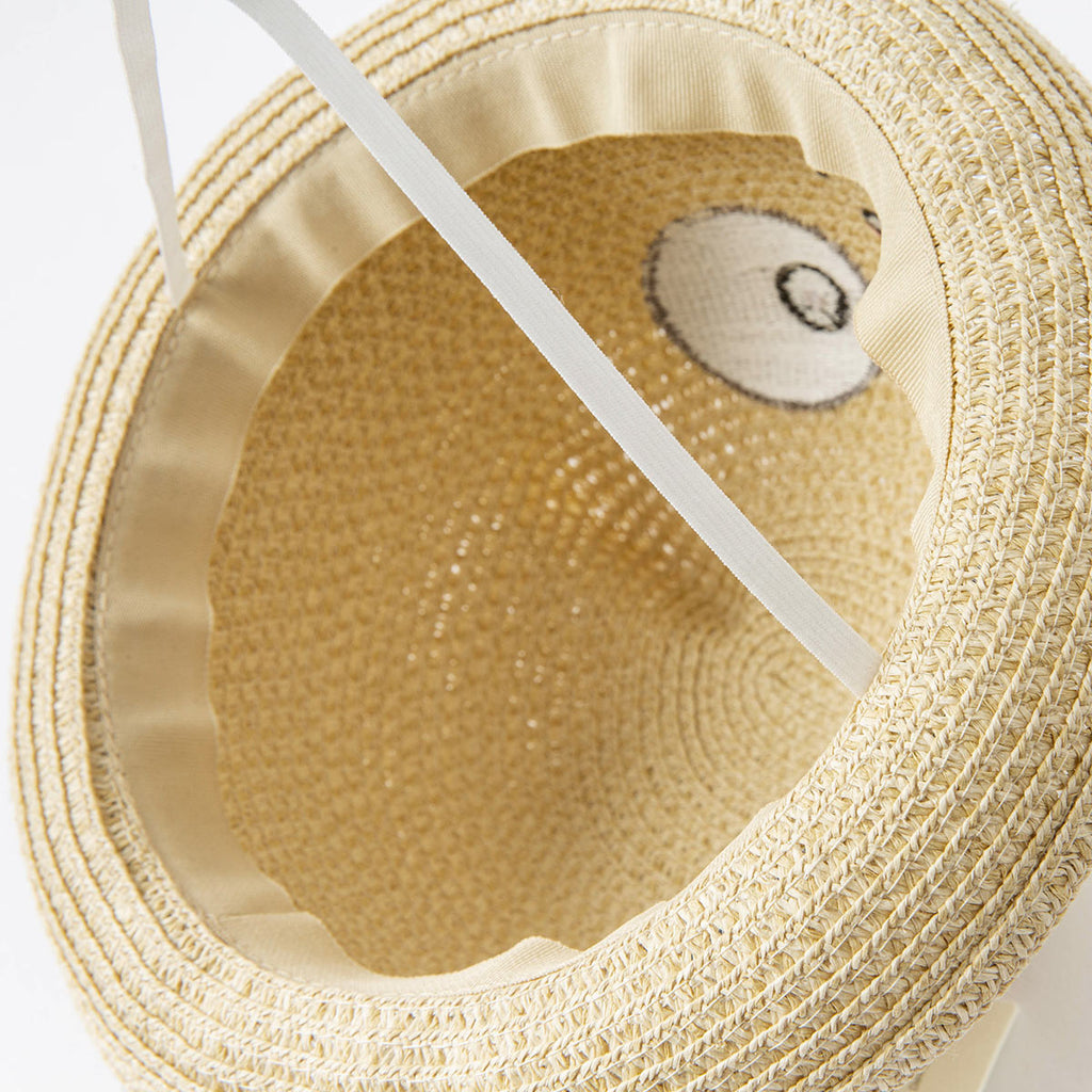 David Bella Children's Straw Hat Fashion Boys Girls Sun Hat Kids Summer Baby Fisherman Hat Cute Hat